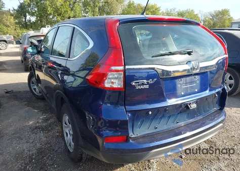 2015 Honda Cr-V Lx from USA, damaged, VIN 3CZRM3H39FG708516